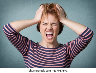 Tear Your Hair Out Images Stock Photos Vectors Shutterstock