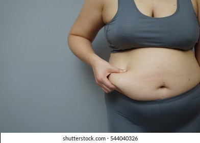 women with belly fat