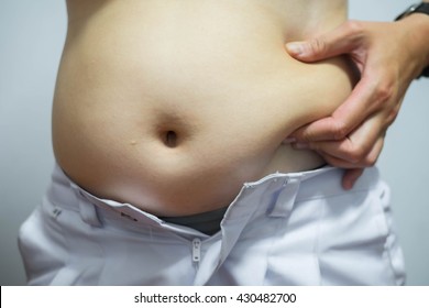 Girls with bloated bellies