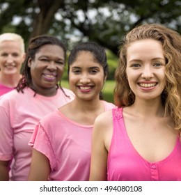 Women Breast Cancer Support Charity Concept - Shutterstock ID 494080108
