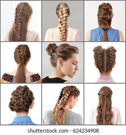 Women With Different Hairstyles