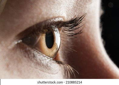 Women Eye Closeup