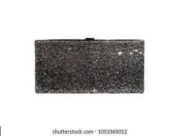  Women Fashion Accessories - Luxury Clutch On White Background