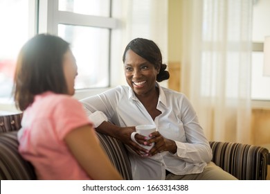 Women hanging out and talking about life. - Shutterstock ID 1663314388