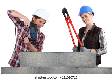 Women masons - Powered by Shutterstock