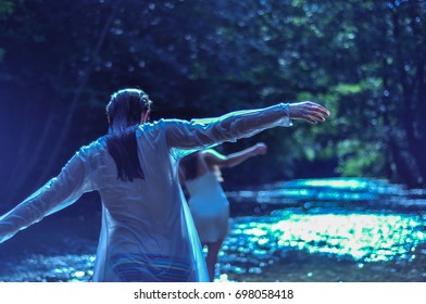 Women on a river
 - Shutterstock ID 698058418