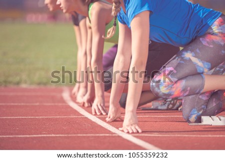 Women ready to race on track field