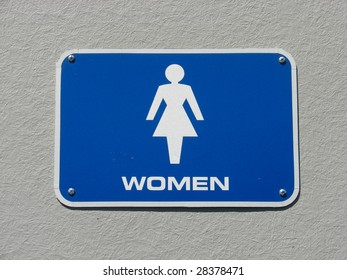 Women Restroom Sign Stock Photo 28378471 | Shutterstock