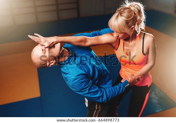 Women self defense
technique, martial art