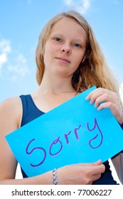 Women Show Shield: Sorry