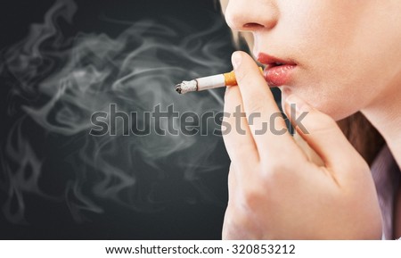 Women Smoking.