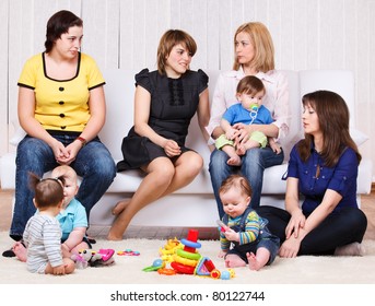 Women Talking, Their Children Playing