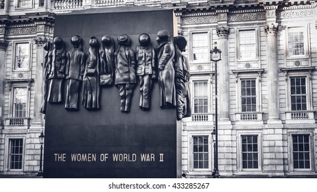 Women Of World War II Monument - Westminster.