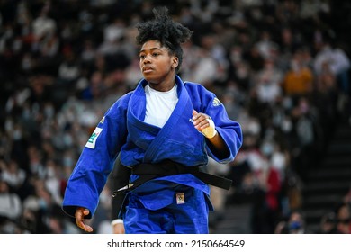 Women's -57 Kg, Sarah-Leonie Cysique Of France During The Paris Grand Slam 2022, IJF World Judo Tour On February 5, 2022 In Paris, France.