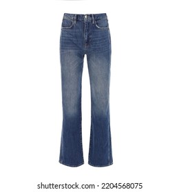 Women's Blue Wide Leg Jeans