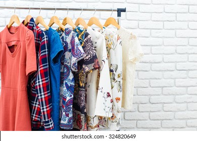 Women's Clothes On Hanger