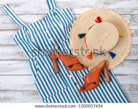 Similar – Image, Stock Photo summer vacation Wellness