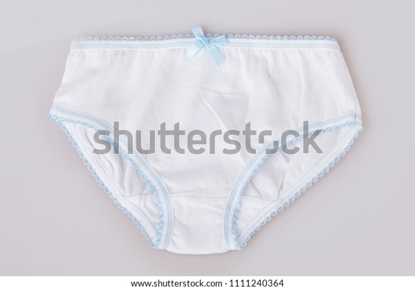 Womens Cotton Panties Isolated On White Stock Photo 1111240364 ...