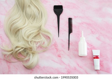 Women's Curls And Hair Coloring Tools