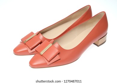 coral shoes