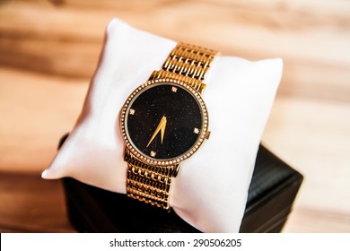 Womens Golden Watch