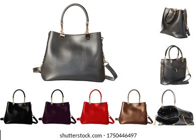 Women's Hand Bag Of The Same Model In Different Colors