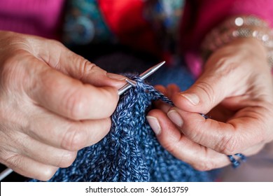 Women's Hands Knitting