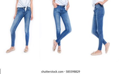 282,127 Blue jeans white background Images, Stock Photos & Vectors ...
