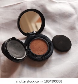 Womens Make Up BB Cushion In A White Background