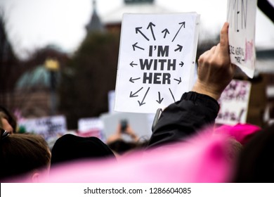 Women's March Protest Sign