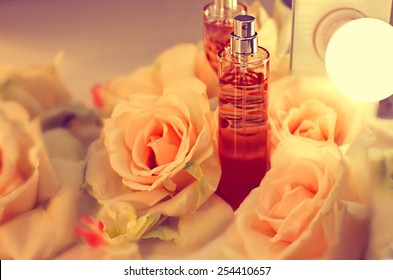 Women's Perfume In Beautiful Bottle