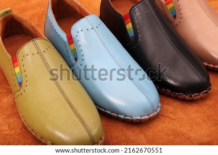 women's shoes in various colors