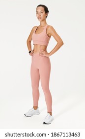 Women's Yoga Outfit Mockup Active Wear