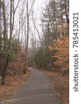 Wompatuck State Park in the fall