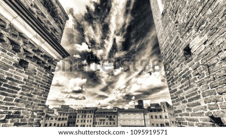 Similar – Image, Stock Photo bathcastle Clouds