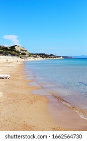 Wonderful Ayazma Beach. Bozcaada, Turkey.