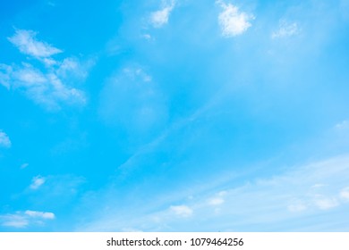 Wonderful blue sky with clouds for background - Shutterstock ID 1079464256