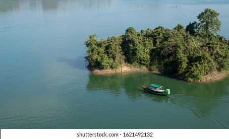 
A Wonderful Nature Lake Forest At Kaptai, Bangladesh