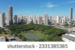 Wonderful view of Goiania, Goias, Brazil in May 2023. 