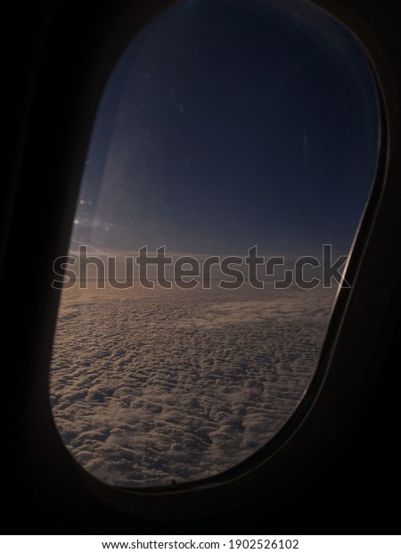 \
Wonderful view from the\
plane window