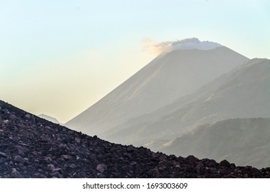 Wonderful View Of San Cristobal Volcano, From Telica's Summit