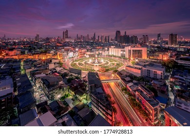 Wongwian Yai Sunrise  Bangkok City, Thailand