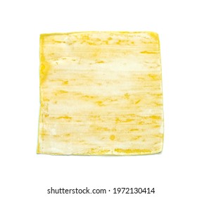 Wonton Wrapper Isolated On White Background 