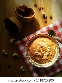 Wood Apple Kheer In The Bowl. A Indian Dessert.