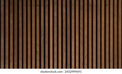Wood background - Brown wooden acoustic panels wall texture , seamless pattern	
 - Powered by Shutterstock