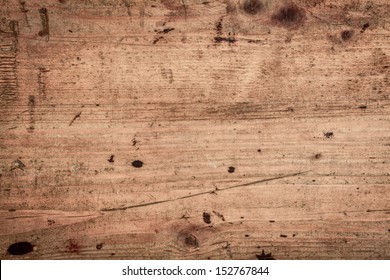 Wood Background Texture Of Smooth Wooden Boards Scored And Stained With Age