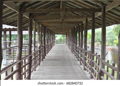 Wood Bridge  Vanishing Point Perspective