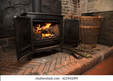 Wood burning fire stove