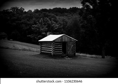 Wood Cabin At Fort Donelson