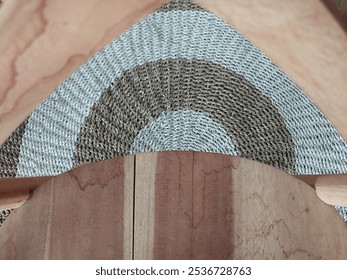 wood carving detail of chair seat - Powered by Shutterstock